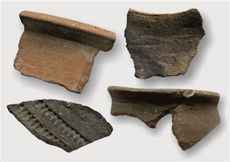 Fragmenty keramiky z Dračieho hrádku