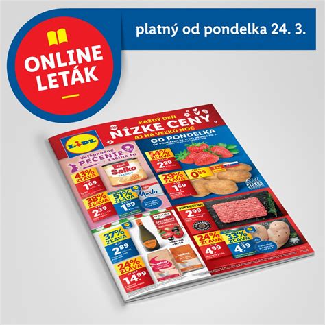 Ilustrácia produktov Lidl