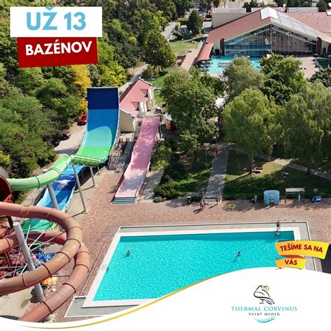 Fotografia bazénov aquaparku Thermal Corvinus