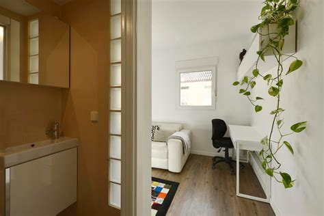 Ilustrácia optického zväčšenia priestoru pomocou farieb