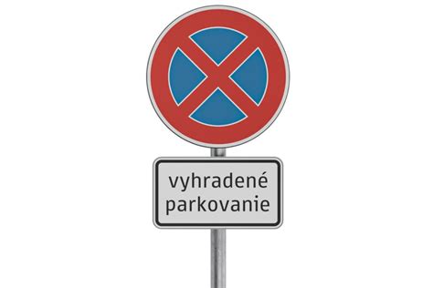 Dopravná značka Vyhradené parkovanie