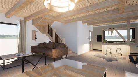 Ilustrácia rodiny užívajúcej si bývanie v novom dome