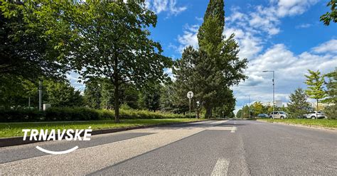 Mapa Sídliska Ťahanovce s vyznačenými ulicami