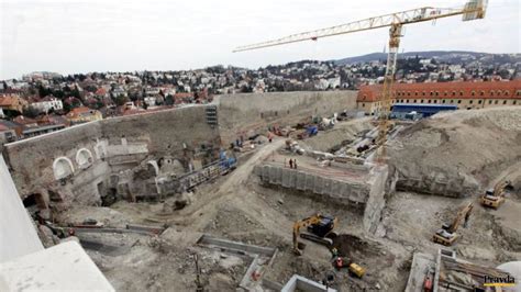 Pôdorysný náčrt podzemnej garáže pod Bratislavským hradom