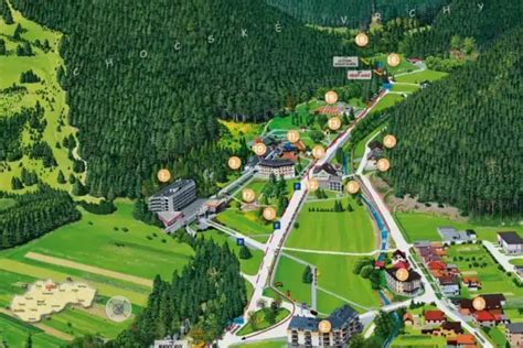 Mapa Lietavskej Lúčky a okolia