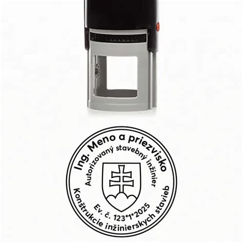 Symbol autorizovaného stavebného inžiniera SKSI.