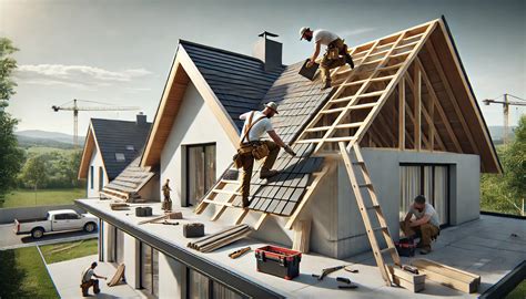 Ilustračná fotografia starej a novej strechy
