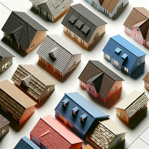 Ilustrácia rôznych typov strešných podhľadov