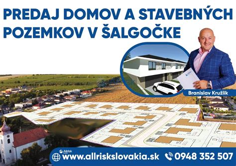 Ponuka stavebných pozemkov v obci Sklené