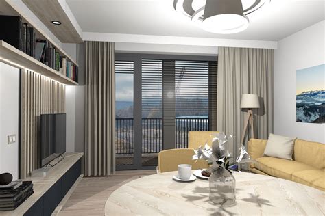 Vizualizácia modernej bytovej architektúry
