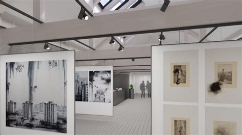Vizualizácia zrekonštruovaných priestorov Šarišskej galérie