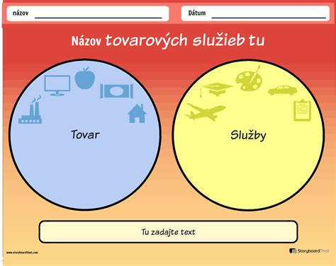 Ilustrácia rôznych základných tovarov a služieb