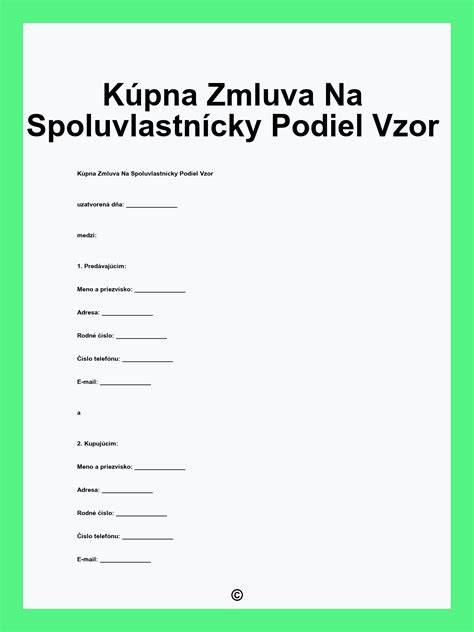 Ilustrácia kúpnej zmluvy s vyznačenými dôležitými časťami