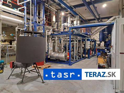 Schematické zobrazenie mobilnej recyklačnej linky