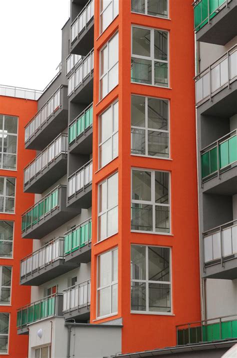 Polyfunkčný dom Javor Poprad fasáda