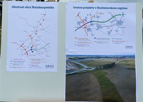Mapa Pezinka a okolitých obcí