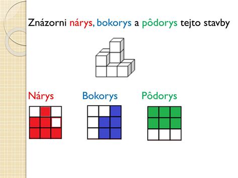 Pôdorys klasickej kocky