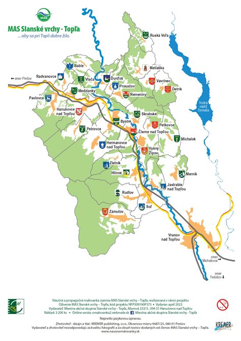 Mapa územia Ludwigovho mlyna
