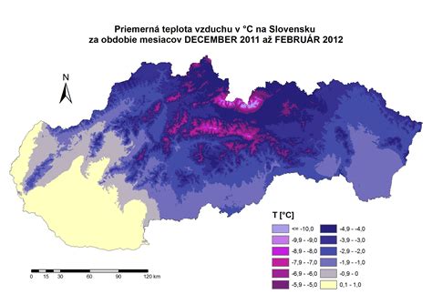 Diagram priemernej mesačnej teploty v Novom Tekove