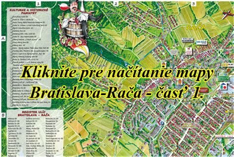 Mapa Rače s vyznačením projektu Rínok Rača