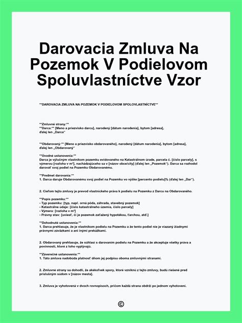 Diagram znázorňujúci rozdelenie nákladov v podielovom spoluvlastníctve
