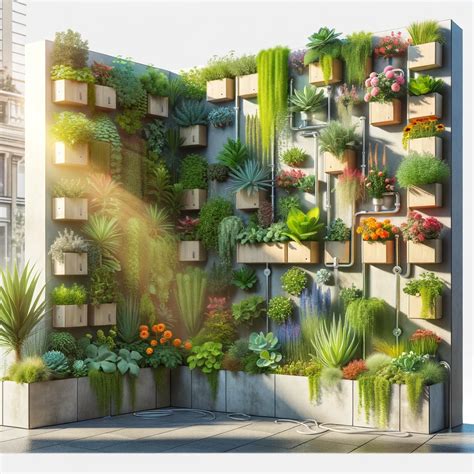 Vertikálna záhrada na fasáde polyfunkčného domu