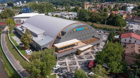 Zimný štadión Považská Bystrica exteriér