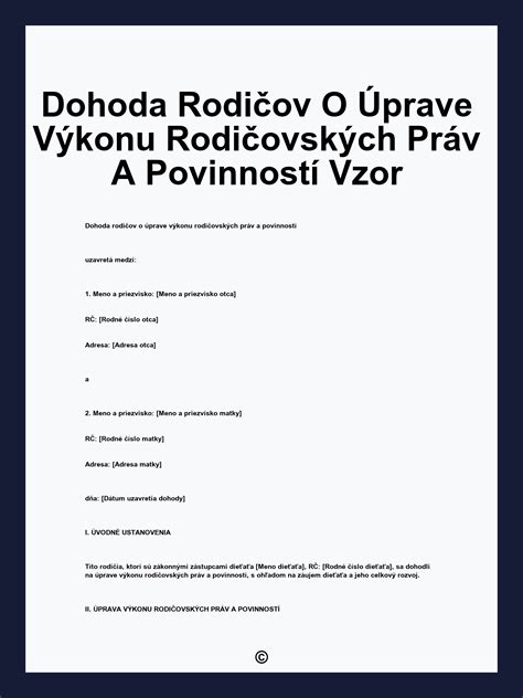 Schéma práv a povinností pri vecnom bremene