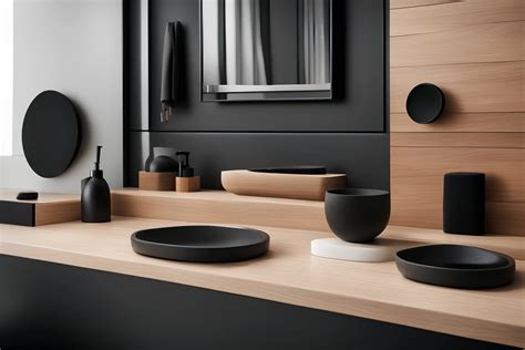 Kúpeľňové doplnky v čiernej farbe