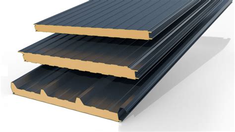 Ukážka sendvičových PUR/PIR panelov