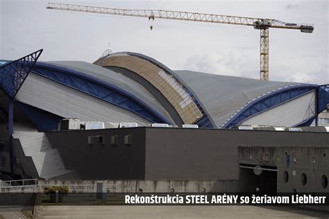 Interiér Steel Arény v Košiciach