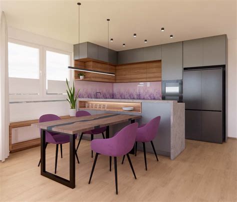 Architektonický návrh interiéru moderného bytu