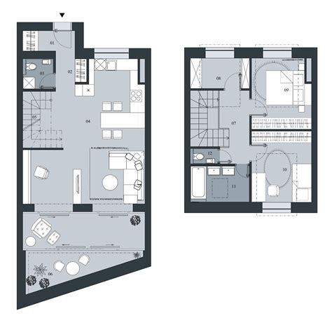 Pôdorys bytu s vyznačením potenciálnych úprav pre mezonet