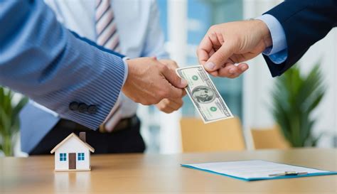 Ilustrácia symbolizujúca finančné transakcie pri kúpe nehnuteľnosti