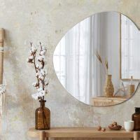 Použitie zrkadla na optické zväčšenie priestoru