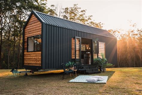 Ilustrácia moderného tiny house