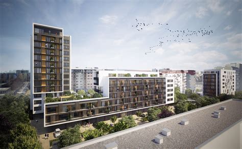 Polyfunkčný komplex Seberíniho - celkový pohľad