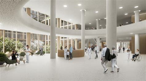 Vizualizácia novej Univerzitnej nemocnice sv. Martina v Martine