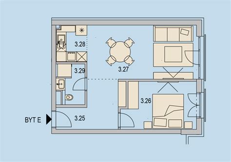 Diagram porovnávajúci byt a apartmán