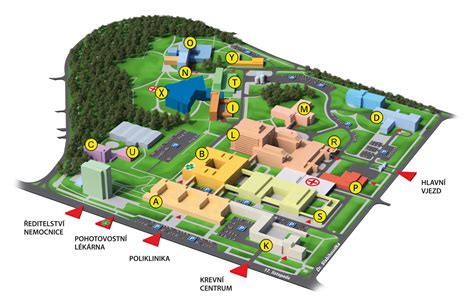 mapa okolia rekreačného areálu