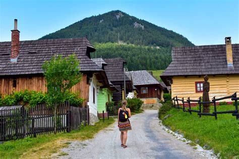 Malebná dedinka Vlkolínec