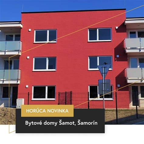 Nové bytové domy v Šamoríne