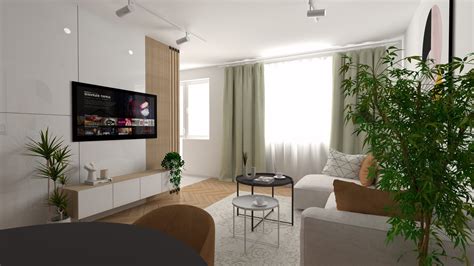 Vizualizácia návrhu interiéru