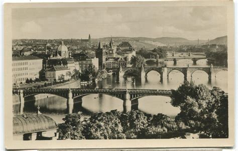 Praha - Podolí s výhľadom na Vltavu