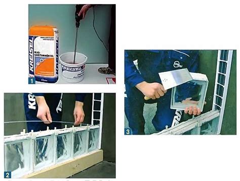 Sklenené tvárnice v sprchovom kúte