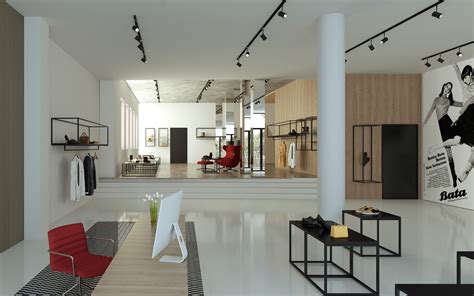 Interiér Obchodného domu Laborec