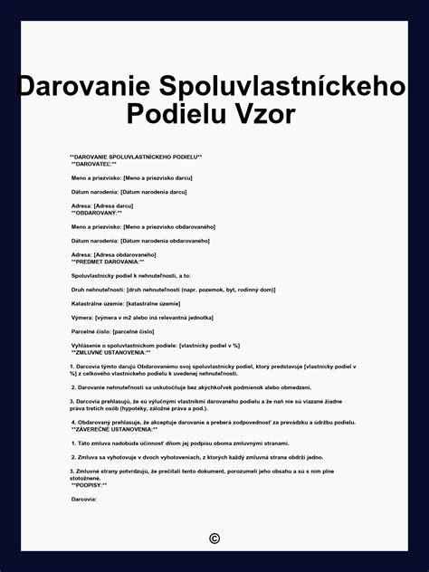 Vizualizácia spoluvlastníckeho podielu