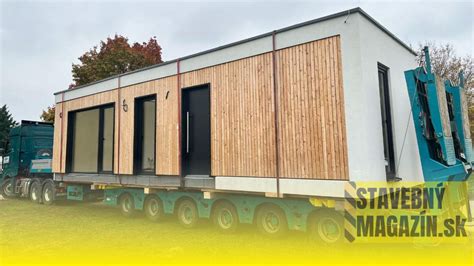 pilotný projekt výstavby modulových domov