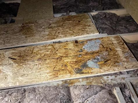 Ilustrácia chybného náteru na OSB doske