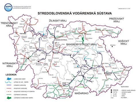 Mapa verejnej vodovodnej siete